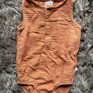 Unisex Organic Cotton Gauze Sunsuit